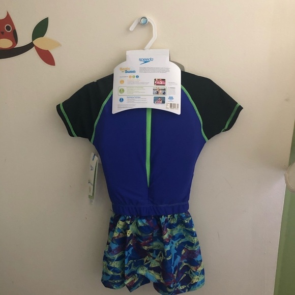 Speedo boys polywog swim suit size small - Picture 4 of 5